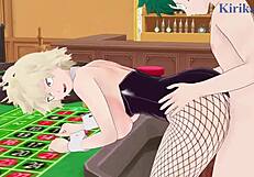 Mitsuki Bakugo And Kyoka Jiro And Izuku Midoriya Bunny Girl Intense Sex My Hero Academia Hentai