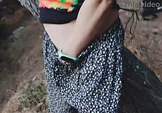 risky forest fuck with sea views in 4k