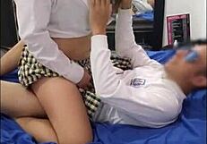 Hardcore student gets big dick teacher's hard cock