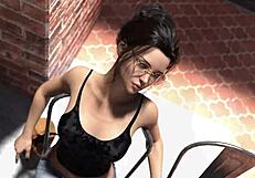 Petite 18+ teacher seduces in lust theory gameplay