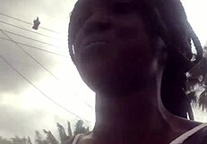 Crazy bitch searches supermarket for lighter to smoke