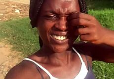 Crazy bitch searches supermarket for lighter to smoke