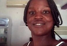 Crazy bitch searches supermarket for lighter to smoke