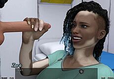 Stranded In Space 31 - Black Virgin Craves Cum In Her Mouth From Monster Cock