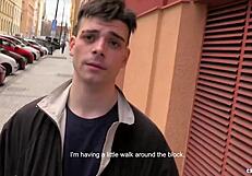 i suck and rim cock in outdoor anal fucking for czech hunter pay