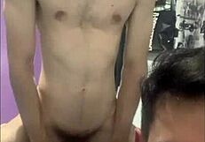 me and my friend having some fun