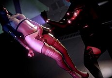 टेलीकाइनेटिक स्पेस हैंडजॉब वाइल्ड 3डी हेंटाई एक्शन में। कभी देखा ऐसा?