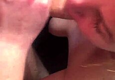 i'm queenlaroyale giving blowjob to my hot lover with monster cock