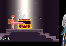 Crossdressing in anime hentai game