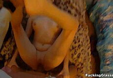 Teen Christina In Glasses Gets Fucked After Blowjob