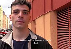 i suck and rim cock in outdoor anal fucking for czech hunter pay