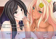 Akumeru Family Harem Route - Stepmother and Stepdaughter Suck Hard