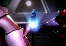 टेलीकाइनेटिक स्पेस हैंडजॉब वाइल्ड 3डी हेंटाई एक्शन में। कभी देखा ऐसा?