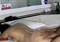 Hot Wax Massage Turns Into Wild Sex?