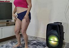 Dirty amateur video with big ass Latina and rough sex