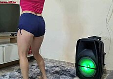 Dirty amateur video with big ass Latina and rough sex