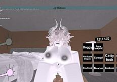 monster cock slams whore in wild doggystyle bending over hard