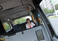 I picked up Peruvian Marina Gold in the fake taxi and fucked her doggystyle outside