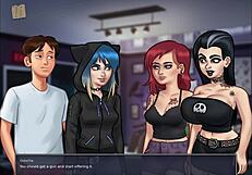 summertime saga 121: a narrative in anime style