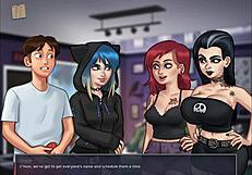 summertime saga 121: a narrative in anime style