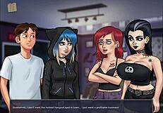 summertime saga 121: a narrative in anime style