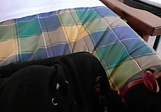 Hogtied and forced to suck that fat cock!