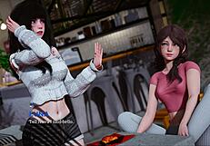 Exploring Eternum 212 in anime-style game with huge outfits