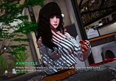 Exploring Eternum 212 in anime-style game with huge outfits