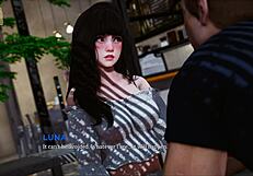 Exploring Eternum 212 in anime-style game with huge outfits