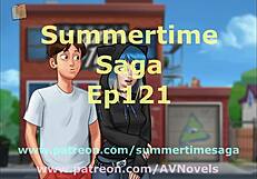 summertime saga 121: a narrative in anime style