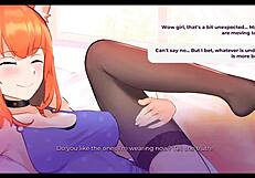 checking out catgirl waifu uncensored part 2 foxy girl