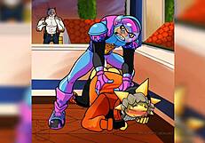 Anime gay compilation shows intense fucking scenes