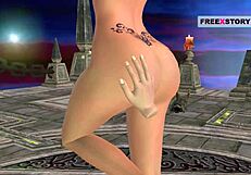 An animate cartoon porn video of an indian teen 18+ girl giving sexy positions