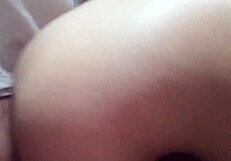 Homemade video with Latina girl from classroom after classes