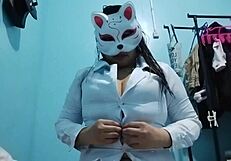 Voluptuous Filipinas Undress For Sensual Boob Play And Naughty Masturbation