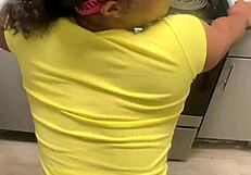 Can Big Booty Tranny Handle That Massive Dildo Deep?