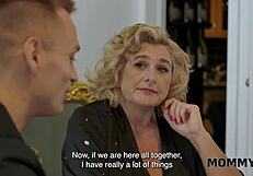 mommy4k mommy seduces with fucking on sofa in sideways position