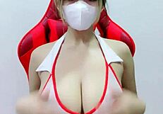 Lisa's Big Tits On Display