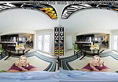 Virtual Porn Busty Blonde Babe Blake Blossom Blooms Vr