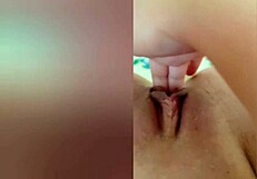 Cute Girl Teases With Legs Then Fingers Wet Pussy?