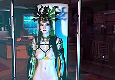 3d asian robot gets pussy fucked