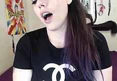 I love humiliating small cocks on webcam with spitting and cum