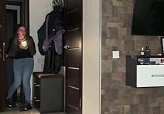 i hard fucked my ex girlfriend who broke into my house after breakup, cumming on her pussy