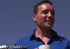 outofthefamily adriana maya bends over for stepdad doggystyle spanking