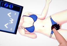 Tv Woman Removes Bikini to Fuck on Bed