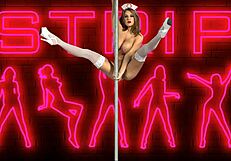 i watch gorgeous nurse striptease in hospital