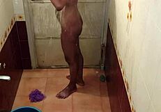 bathroom lesbian hot with anal licking and fucking