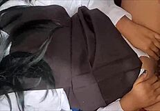 Horny teacher fucks schoolgirl in doggystyle and missionary for better grades.