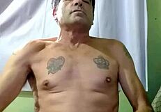 C�lio Borba teases with his big cock sensually