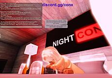 ब्लोंड बड़ा काला लंड पर डॉगी में राइड करते हुए ब्लोजॉब देती है